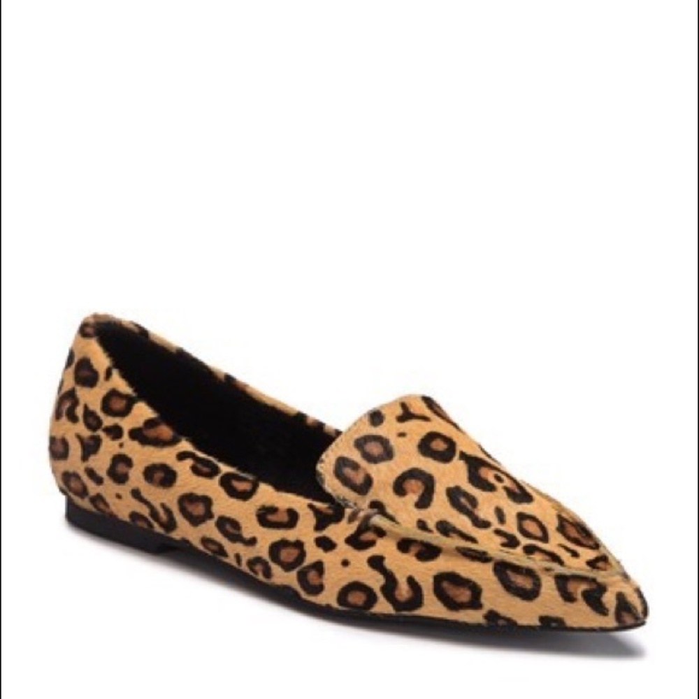 Jeffrey Campbell "Vionnet" Cheetah Flats Size 7